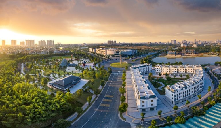 Cho thuê shophouse the park view vinhomes smart city gần vườn nhật