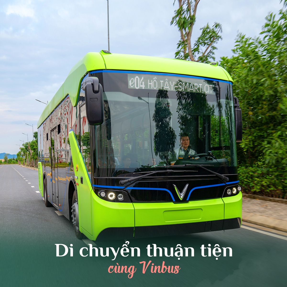 Di chuyển thuận tiện cùng hệ thống Vinbus
