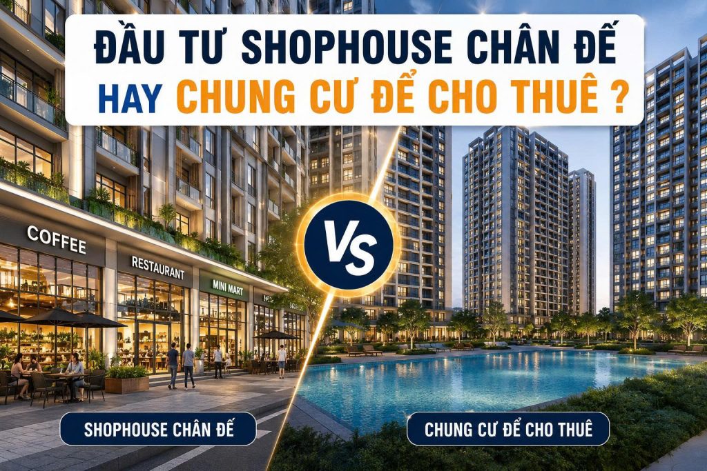 Dau tu shophouse chan de hay chung cu
