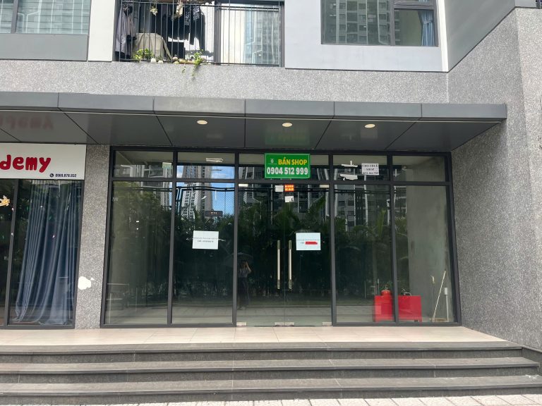 Cho Thuê Shop Chân Đế GS1.01SH11 Vinhomes Smart City Giá Chỉ 20 Triệu/Tháng