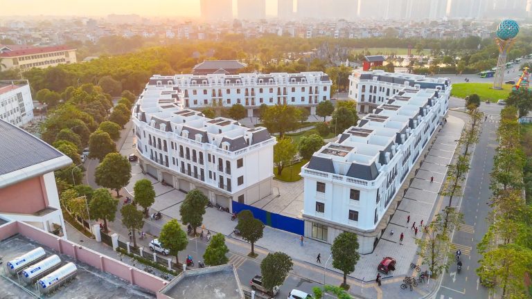 Cho thuê shophouse the park view vinhomes smart city gần vườn nhật