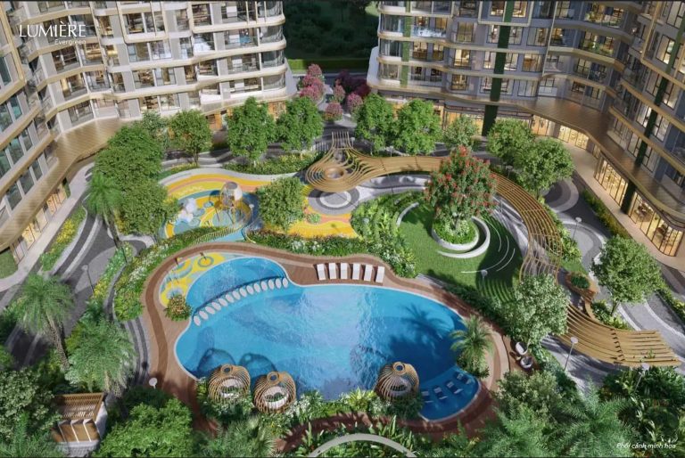 Bán shop chân đế lumiere evergreen tmdv02 vinhomes smart city – đang cho cafe thuê 133 triệu/tháng