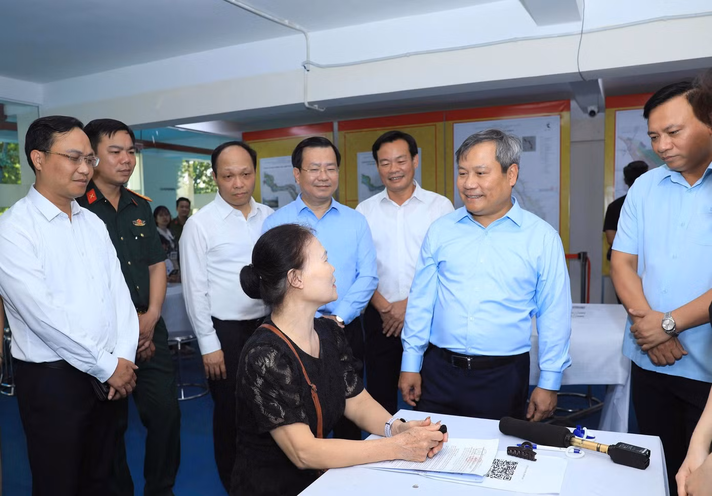 Chủ tịch tp hà nội trao đổi với người dân về quy hoạch phân khu sông hồng