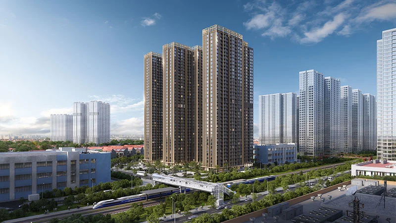 Phối cảnh the victoria vinhomes smart city