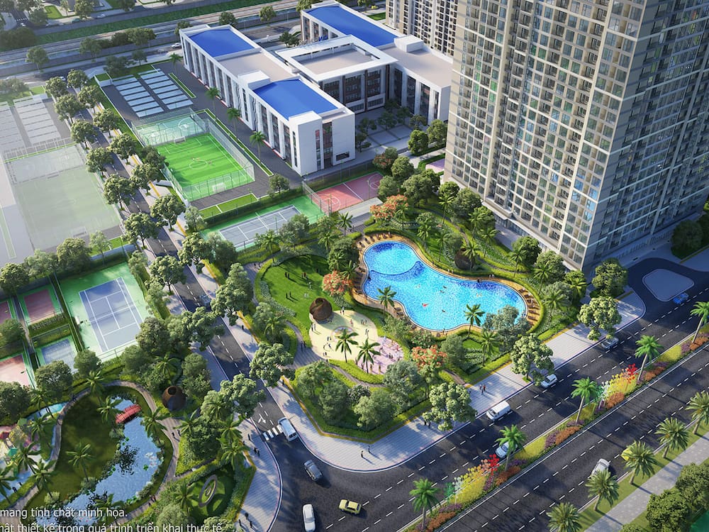 Tiện ích phân khu sapphire 4